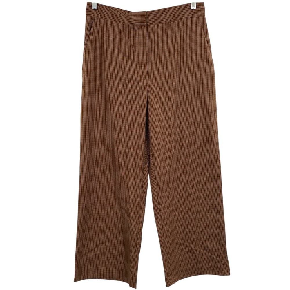 MNG Mango Wide Leg Brown Trouser Suit Pants